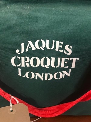 Lot 1304 - A contemporary Jaques croquet set, housed in a...