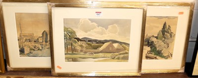 Lot 1047 - Horace Tuck (Norwich school) - River landscape...