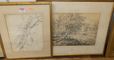 Lot 1054 - Attributed to William Henry Crome - Woodland...