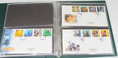 Lot 533 - Four alums of first day covers to include...