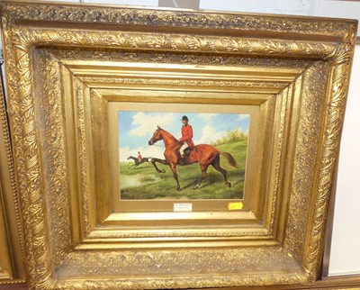 Lot 1058 - After W.H. Hardy - Hunting scene, reproduction...