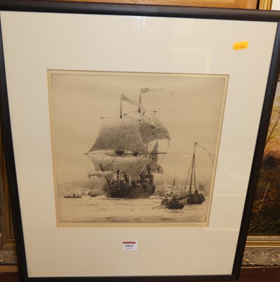 Lot 1064 - Norman Wilkinson (1878-1971) - The Mayflower...