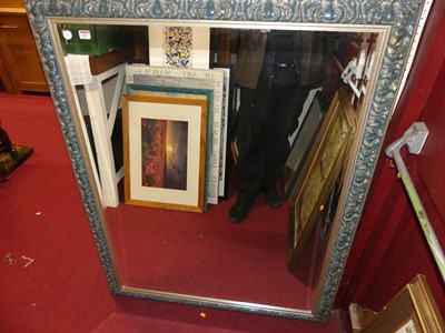 Lot 1097 - A reproduction gilt composition framed and...