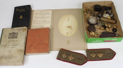 Lot 560 - A collection of militaria & ephemera to...