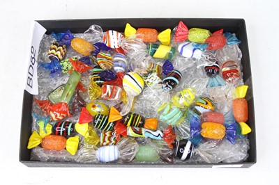 Lot 571 - A collection of Murano coloured glass sweets