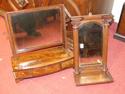 Lot 1394 - A circa 1900 mahogany small architectural...