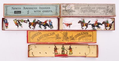 Lot 823 - Collection of Britains Wild West Boxed Figure...