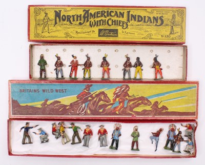 Lot 821 - Britains Wild West and North American Indians...