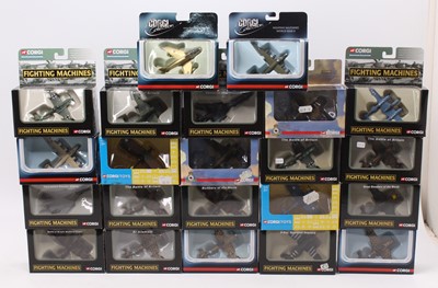 Lot 971 - 22 Corgi Showcase Collection diecast aircraft...