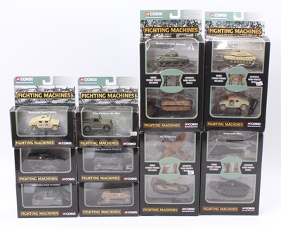 Lot 975 - Corgi Showcase Collection, Fighting Machines...