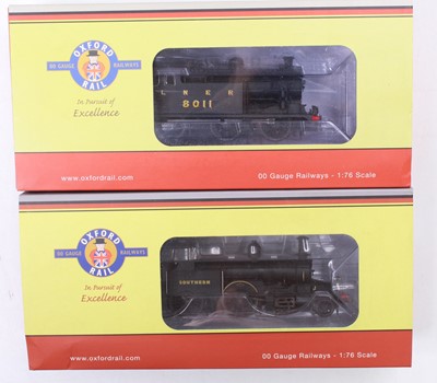 Lot 448 - Two Oxford Rail tank locos: N7 LNER 0-6-2...