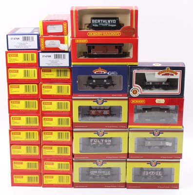 Lot 458 - Thirty boxed goods wagons (some duplicates):...