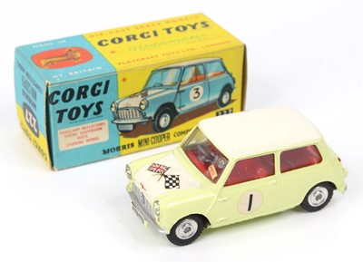 Lot 1006 - Corgi Toys, 227 Morris Mini Cooper competition...