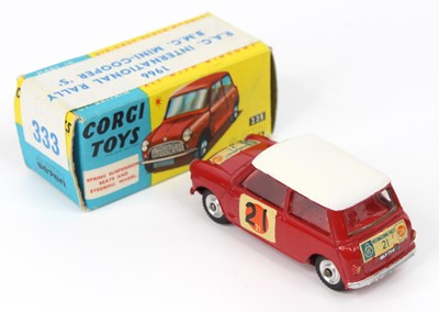 Lot 1007 - Corgi Toys, No.333 BMC Mini Cooper S "RAC...