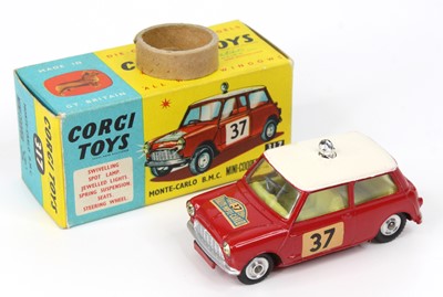 Lot 1009 - Corgi Toys No.317 B.M.C Mini Cooper with red...