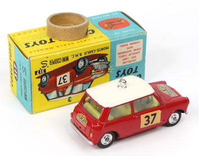Lot 1009 - Corgi Toys No.317 B.M.C Mini Cooper with red...