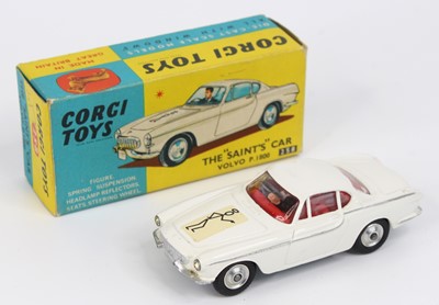 Lot 1018 - Corgi Toys No. 258 The Saint Volvo P1800 car...