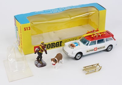 Lot 1023 - Corgi Toys, 513 Citroen Safari "Alpine Rescue",...