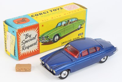 Lot 1102 - Corgi Toys No. 238 Jaguar Mk 10 comprising of...