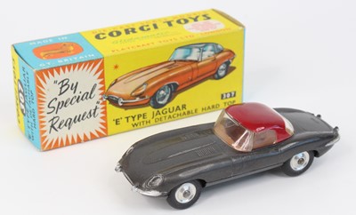 Lot 1044 - Corgi Toys No. 307 E-type Jaguar E Type with...