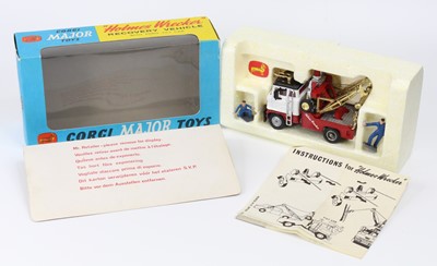 Lot 1060 - Corgi Toys, 1142 Holmes Wrecker truck, red,...