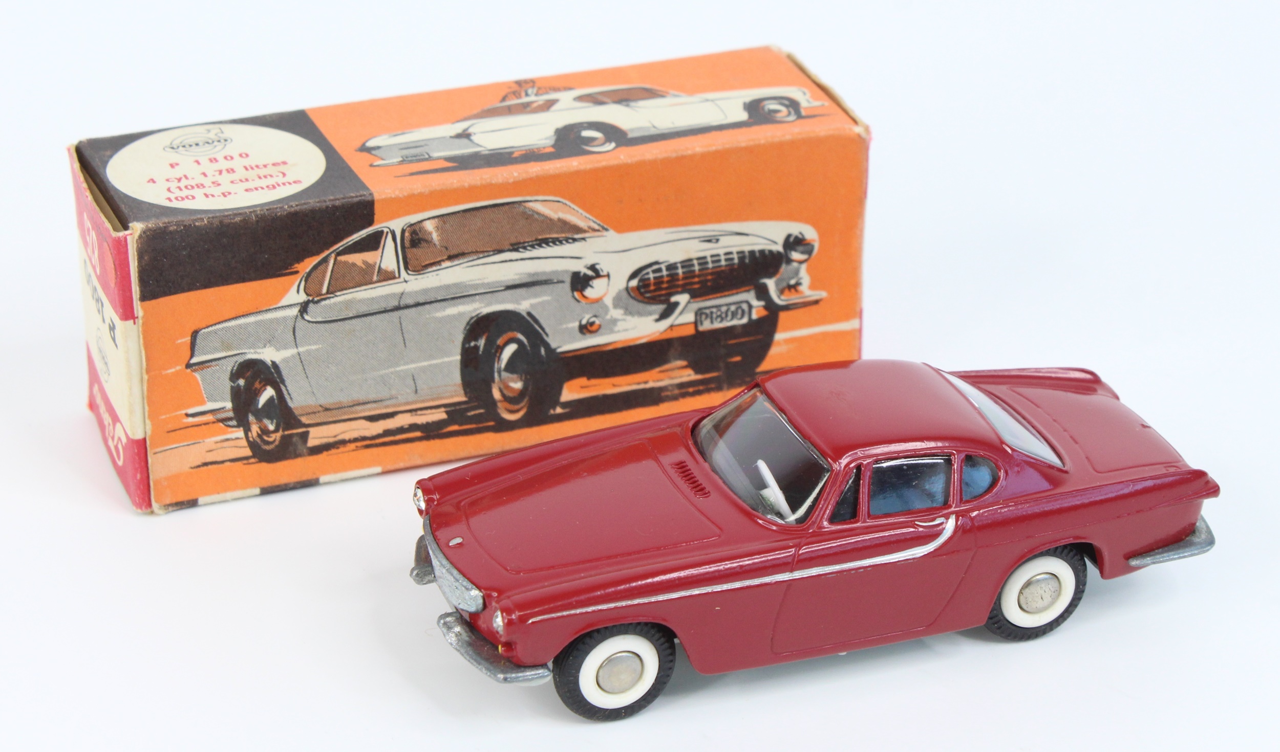 Tekno ミニカー　Volvo 825 1800 アンティーク Yahoo!オークション - Tekno テクノ No.825 VOLVO 1800 ボルボ