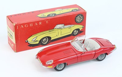 Lot 1045 - Tekno No.926 Jaguar Type E - red body, grey...