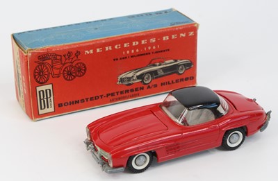 Lot 1053 - Tekno No.925 Mercedes Benz 300SL - red body,...