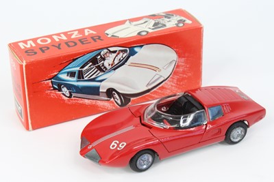 Lot 1650 - Tekno No.931 Monza Spyder, red body with black...