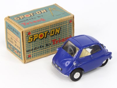 Lot 1008 - Spot-On No. 118 BMW Isetta comprising of dark...