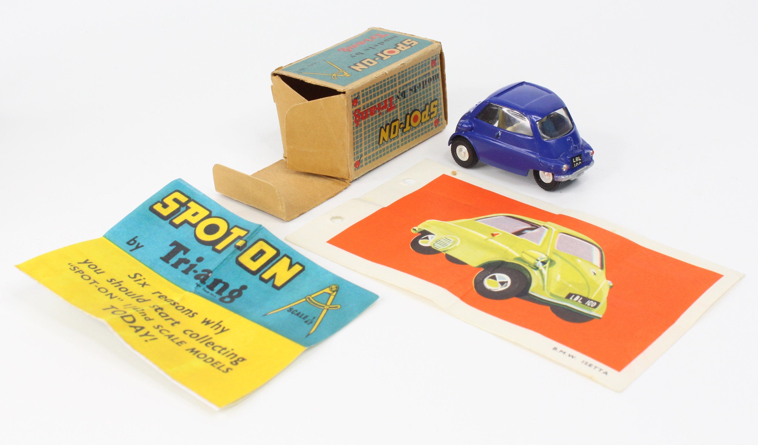Lot 1008 - Spot-On No. 118 BMW Isetta comprising of