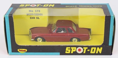 Lot 1030 - Spot On Triang No.278 Mercedes 230SL,...