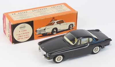 Lot 1061 - Tekno No.825 Volvo P1800, dark charcoal grey...