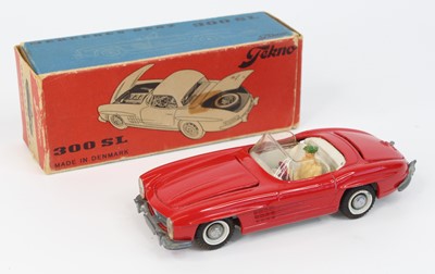 Lot 1047 - Tekno, 924 Mercedes Benz 300SL, bright red,...