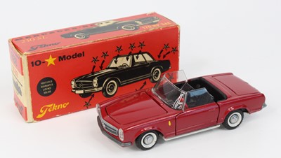 Lot 1058 - Tekno No.928 model of a Mercedes Benz 230SL...