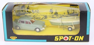 Lot 1023 - Spot-on No.406 Car and Dinghy Set, comprising...