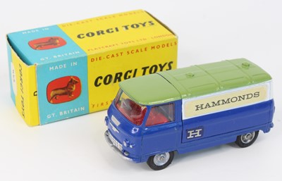 Lot 1063 - Corgi Toys No. 462 Commer van in "Hammonds"...