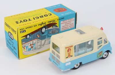 Lot 1064 - Corgi Toys, 428 Smiths Mister Softee ice cream...