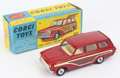 Lot 1068 - Corgi Toys No. 491 Ford Consul Cortina Super...