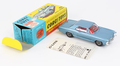 Lot 1073 - Corgi Toys No. 245 Buick Riviera comprising of...