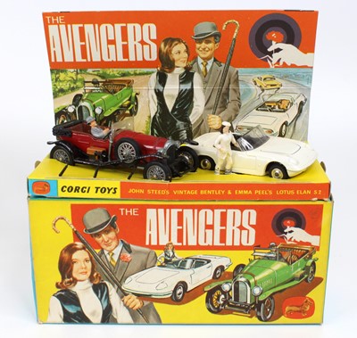 Lot 1085 - Corgi Toys gift set No. 40 The Avengers...