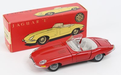 Lot 1056 - Tekno No.926 Jaguar Type E - red body, grey...