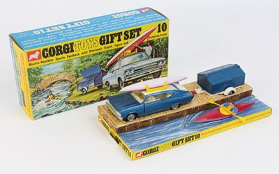 Lot 1092 - Corgi Toys, Gift Set 10, Marlin Rambler...