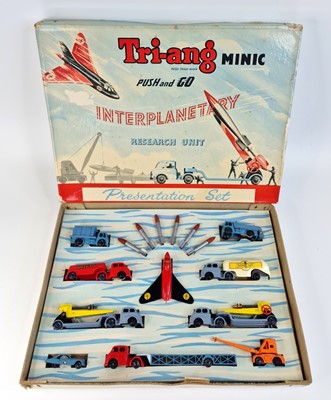 Lot 1149 - Triang Minic Push-and-go Interplanetary...