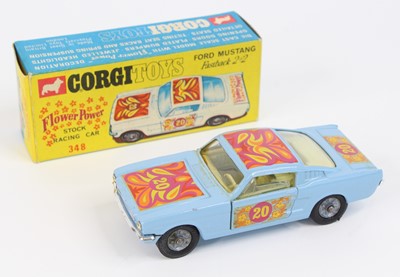 Lot 1100 - Corgi Toys No. 348 Ford Mustang 2+2 "Flower...