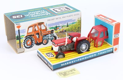 Lot 1082 - Britains No. 9529 Massey Ferguson 135 tractor,...