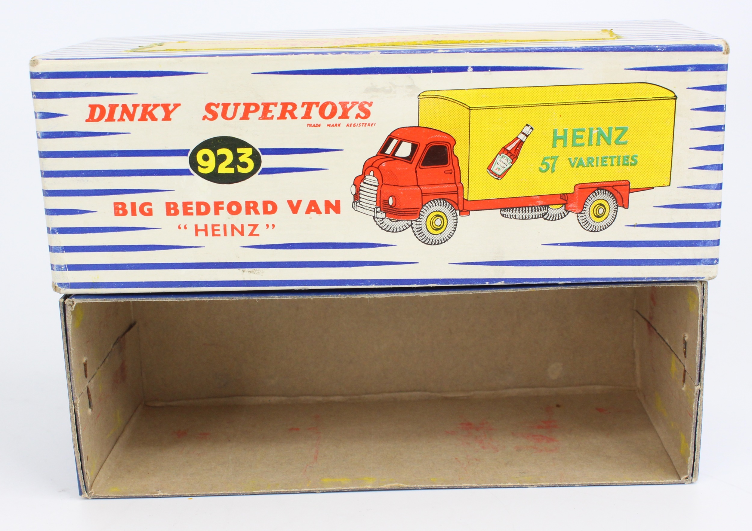 VINTAGE DINKY SUPERTOYS 923 BIG BEDFORD MADE IN ENGLAND HEINZ deals 57 DELIVERY TRUCK