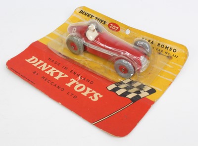 Lot 1137 - Dinky Toys No. 207, rare blister packed Alfa...