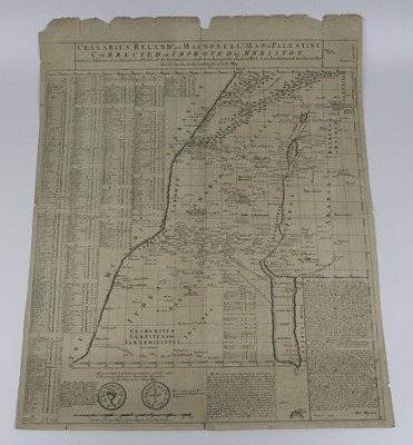 Lot 453 - Whiston, William: an 18th century engraved map...