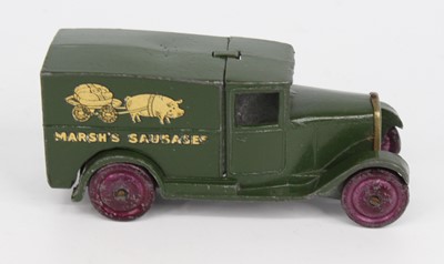 Lot 1092 - Dinky Toys, Pre-War 28K, Delivery Van “Marsh...